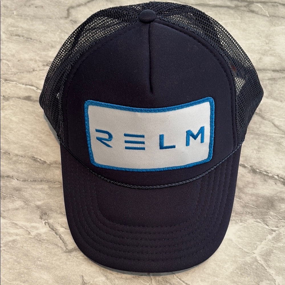 Aviator Nation Navy Mesh Trucker Hat RELM baseball cap